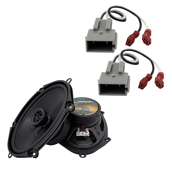 Fits Lincoln Town Car 1990-2002 Front Door Replacement Harmony HA-R68 Speakers
