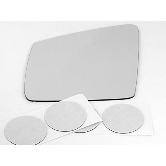 Fits MB GLE, GLS Models Left Driver Mirror Glass Lens w/Adhesive