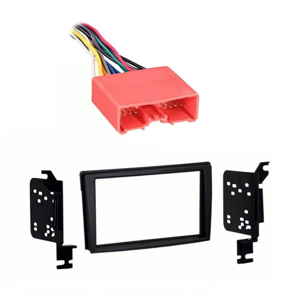 Fits Mazda MPV Van 2003-2006 Double DIN Stereo Harness Radio Install Dash Kit