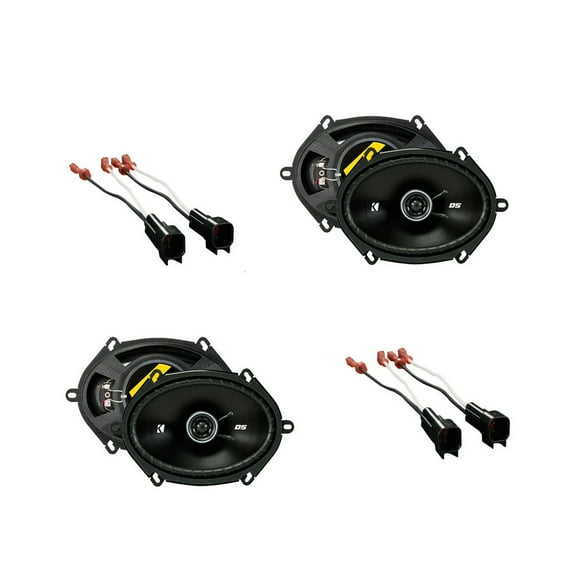 Fits Mazda Mazda3 2004-2009 Factory Speaker Replacement Kicker (2) DSC68 Package