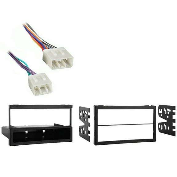 Fits Mazda Miata MX-5 2001 Multi DIN Stereo Harness Radio Install Dash Kit