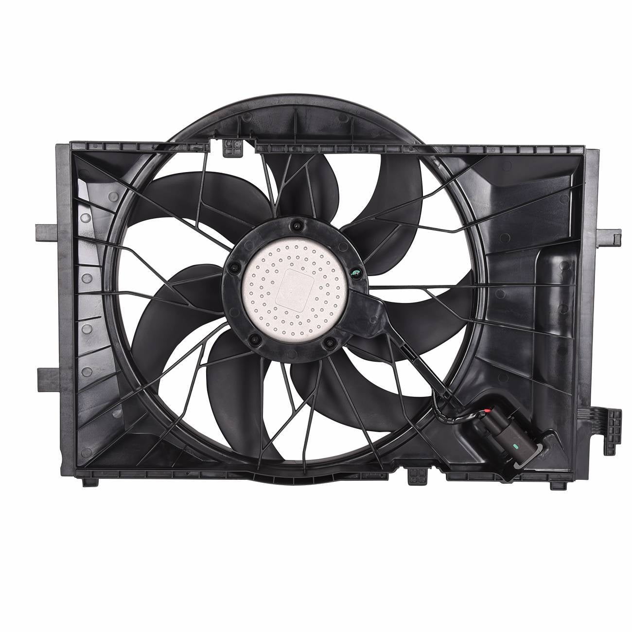 Volkswagen R32 Dual Radiator And Condenser Fan Assembly