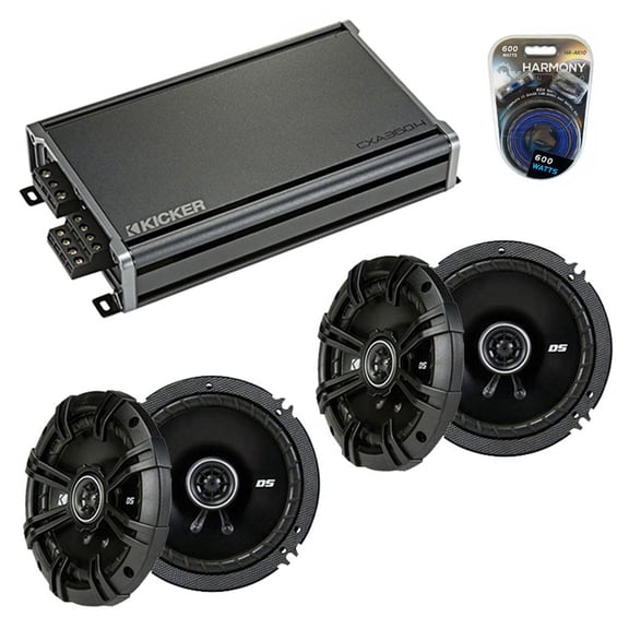 Fits Mercedes CLK-Class 05-08 Speaker Replacement Kicker (2) DSC65 & CX300.4 Amp - Factory Certified