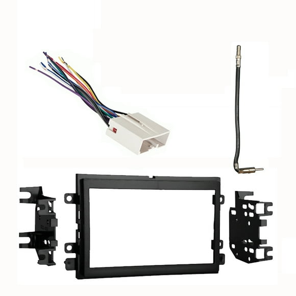 Fits Mercury Mountaineer 2006-2010 Double DIN Harness Radio Install Dash Kit