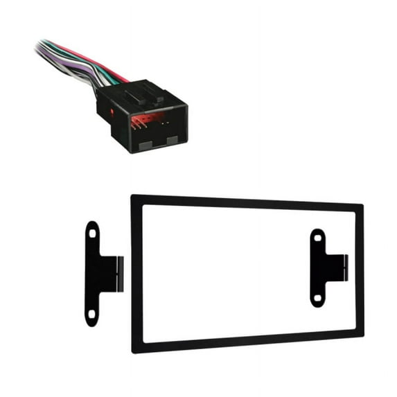 Fits Mercury Villager 99-02 Double DIN Stereo Harness Radio Install Dash Kit