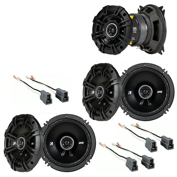 Fits Mitsubishi Eclipse 1989-1994 Speaker Replacement Kicker DSC65 DSC4 Package
