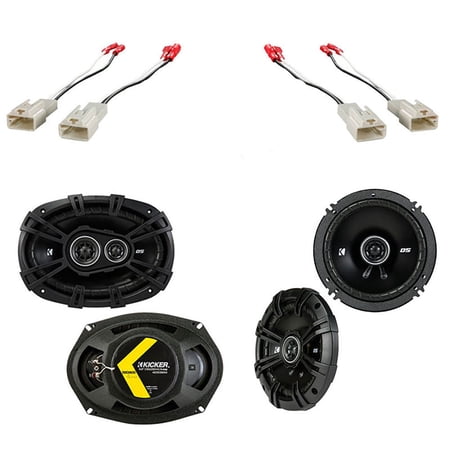 Fits Mitsubishi Galant 2004-2013 Speaker Replacement Kicker DSC65 DSC693 Package