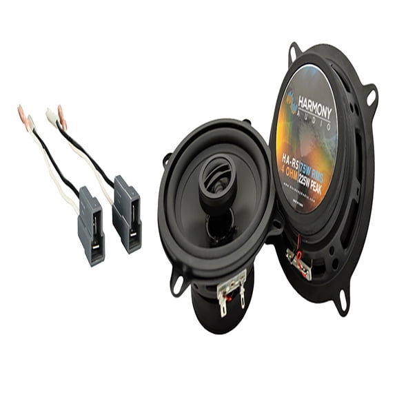 Fits Mitsubishi Mirage 1985-1992 Front Dash Replacement Harmony HA-R5 Speakers