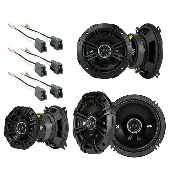 Fits Mitsubishi Mirage 93-96 Speaker Replacement Kicker DSC4 DSC5 DSC65 Package