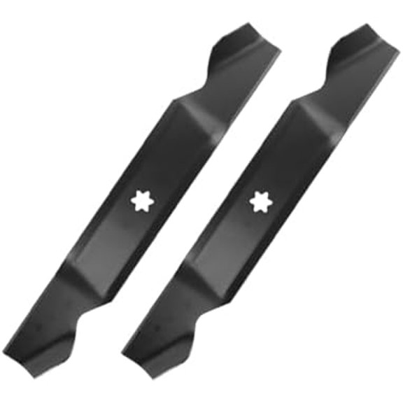 Fits Murray 38" Deck - 19-5/16" High Lift Lawn Mower Blade, 3" Width, CH: 6 pt. st. Replacement for 942-0610 Long-Lasting, Reliable Cutting Performance. 2-Pack.$$Tools