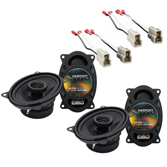 Fits Nissan 240SX 1989-1994 Factory Speaker Replacement Harmony (2) R46 Package