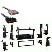 Fits Nissan Altima 1998-2001 Metra Single DIN Dash Kit with Harmony Radio Harness