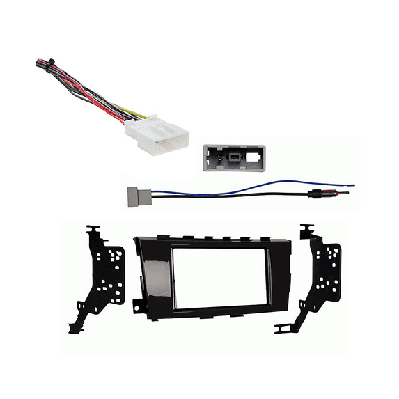 Fits Nissan Altima Sedan 2013-2014 Double DIN Harness Radio Install Dash Kit