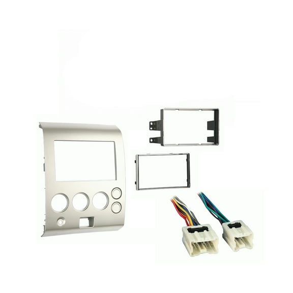 Fits Nissan Armada Pathfinder 2004-2005 Double DIN Harness Radio Dash Kit