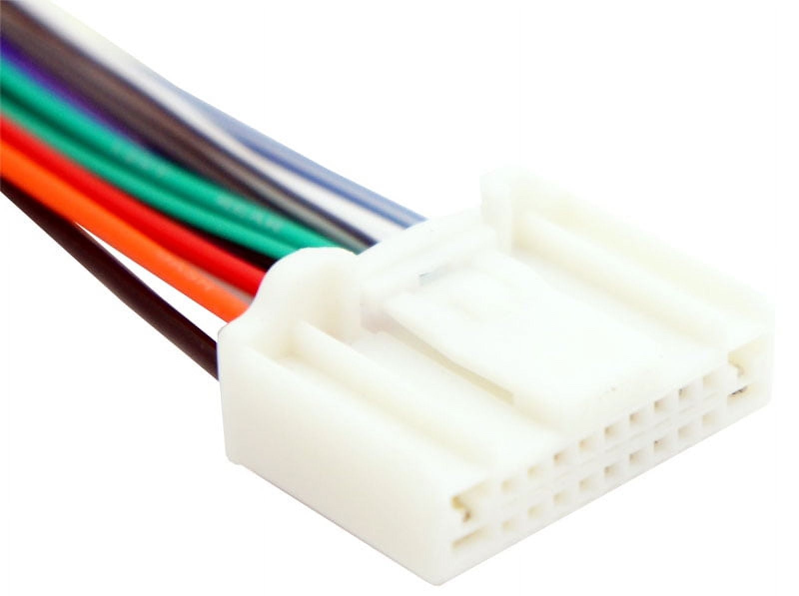 Harmony Audio Radio Wiring Harness - Compatible With Scion, Toyota, Lexus, Subaru (2005-2015 Models)
