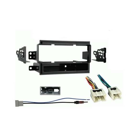 Fits Nissan Titan 2004-2005 Single DIN Harness Radio Dash Kit - Base Model