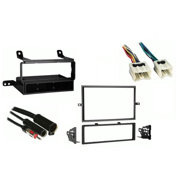 Fits Nissan Xterra 2005-2008 Multi DIN Stereo Harness Radio Install Dash Kit