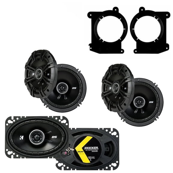 Fits Oldsmobile Bravada 1995-1997 OEM Speaker Upgrade Kicker DSC46 DSC65 Package