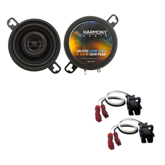 Fits Oldsmobile Intrigue 98-02 Front Door Replacement Speakers Harmony HA-R35