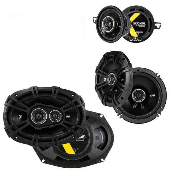 Fits Oldsmobile Ninety-Eight 1985-1985 Factory Speaker Upgrade Kicker DS Package