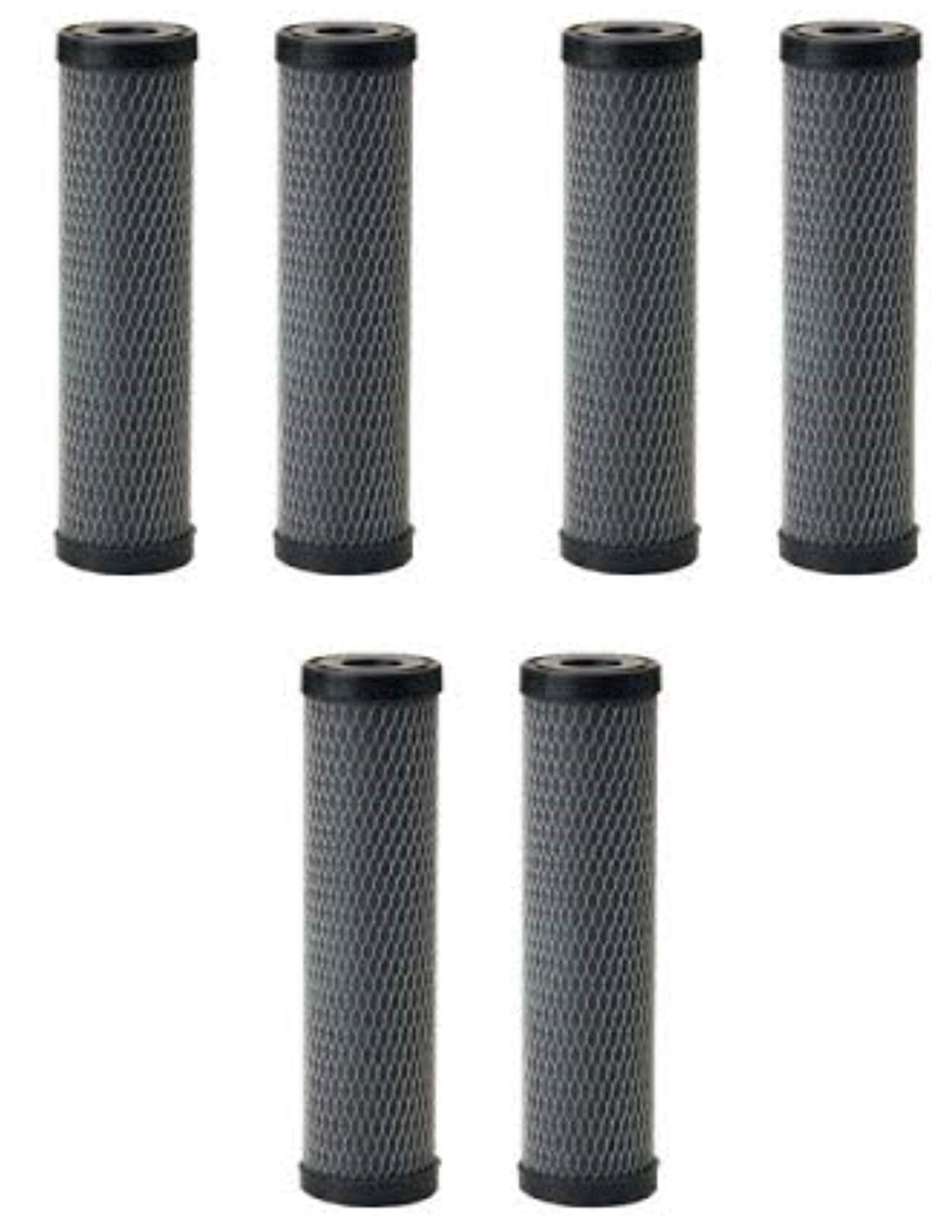 Fits Pentek CFBC-10 Compatible Fibredyne Carbon Block Water Filters 6 Pack