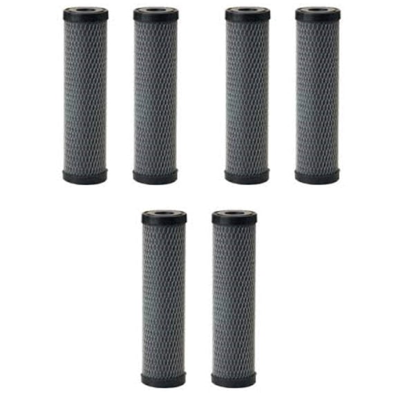 Big Blue Pleated Sediment Water Filters, 6 Washable Cartridges -5 ...