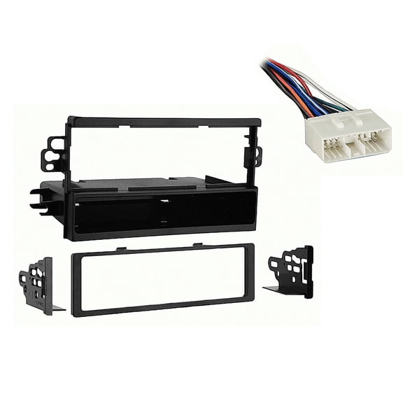 Fits Pontiac G3 Hatchback 2007 Single DIN Car Harness Radio Install Dash Kit