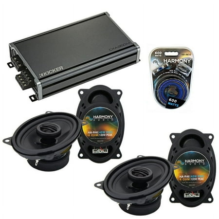 Fits Porsche 944 1983-1993 Factory Speaker Replacement Harmony (2) R46 & CXA3604