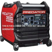 Fits Predator Inverter 3500 watt Generator Cover BLACK COVER ONLY