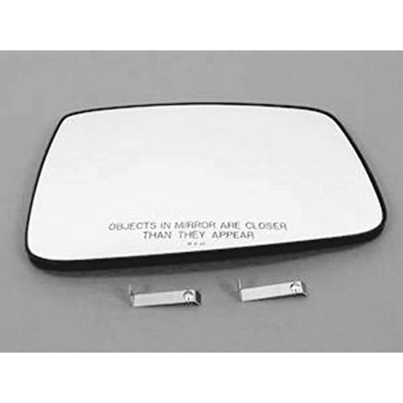 Fits Ram Pickup 1500 2500 3500 Right Mirror Glass w/Holder OE Single Lens Type
