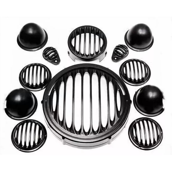 Fits Royal Enfield Classic Reborn 350cc HEADLIGHT, TAIL LAMP, TRAFFICATOR Grill