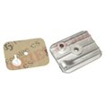 thumbnail image 1 of Fits Royal Enfield Electra Machismo Silver Tappet Cover+Gasket AVL Lean Burn, 1 of 2