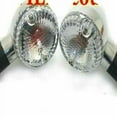thumbnail image 1 of Fits Royal Enfield Turn Signal Indicator Set Chrome Textured, 1 of 2