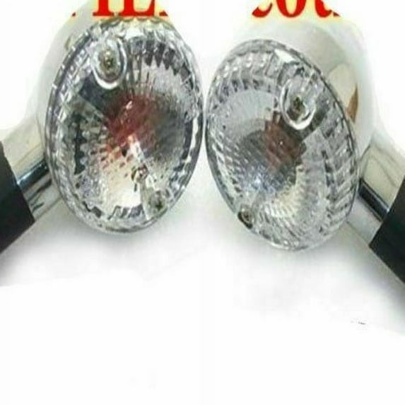 Fits Royal Enfield Turn Signal Indicator Set Chrome Textured