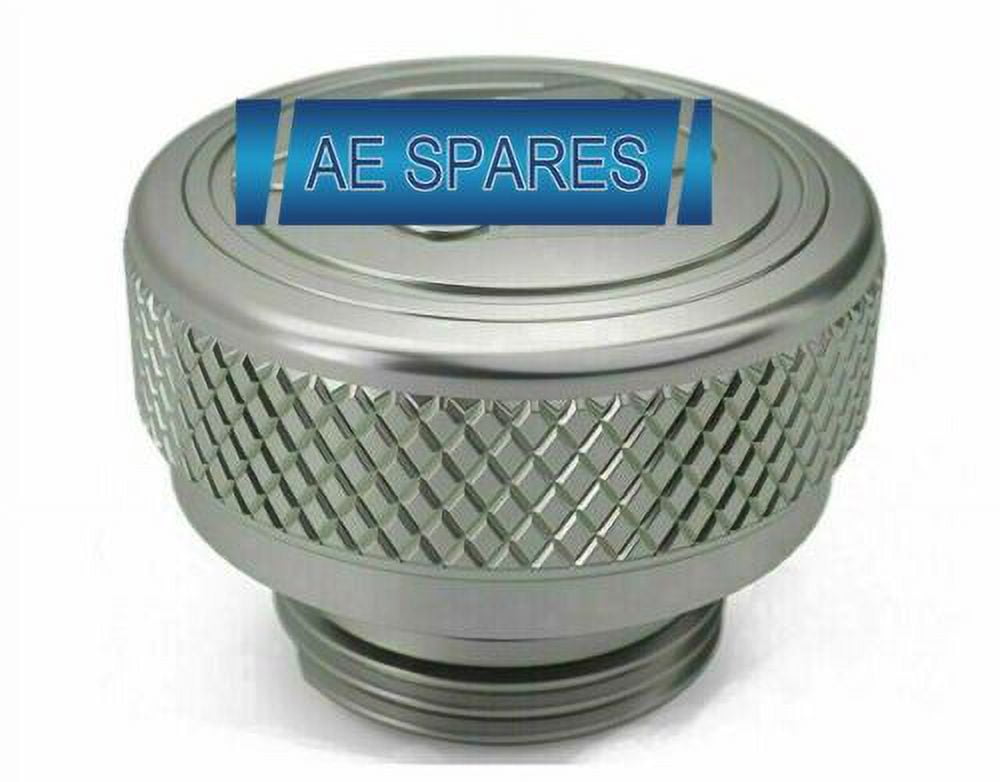 Fits Royal Enfield Twins Interceptor 650cc Machined Oil Filler Cap Silver