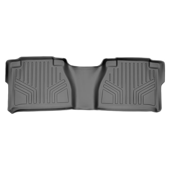 SMARTLINER 2nd Row Custom Fit Floor Liners Compatible with 2007 - 2011 Toyota Tundra Double Cab (Gasoline | Fits with 1st Row Bucket Seats)