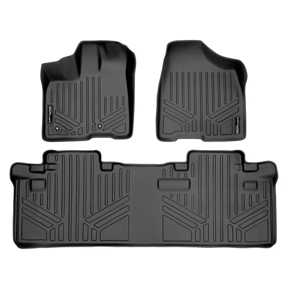 SMARTLINER 2 Rows Custom Fit Floor Liners for Toyota Sienna