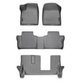 thumbnail image 1 of Fits SmartLINER Floor Mats Liner for 2020-2021 Cadillac XT6 3 Rows Bench Seats Grey, 1 of 2