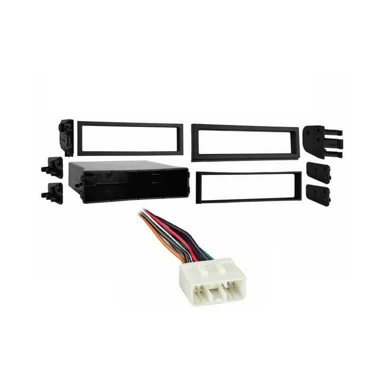 Single din radio mounting kit deals