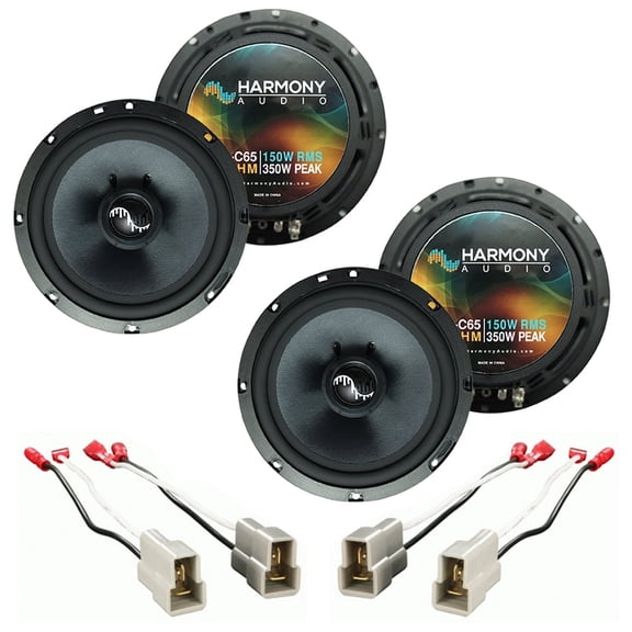 Fits Subaru Outback 2000-2004 Factory Speakers Upgrade Harmony (2) C65 Package