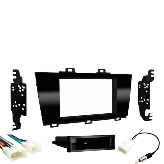 Fits Subaru Outback 2018 Single DIN Stereo Radio Install Kit Package 2.5 I Trim
