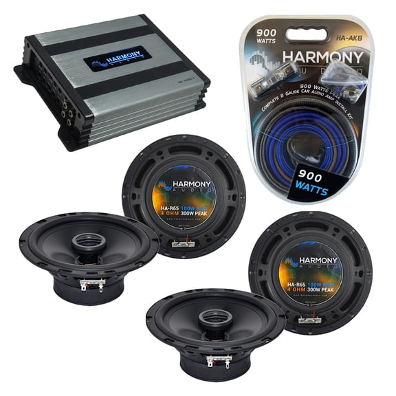 Fits Subaru Outback Sport 2005-2006 Speaker Upgrade Harmony 2 R65 HA-A400.4 Amp