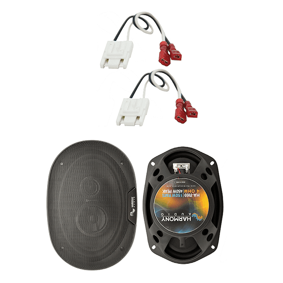 Fits Suzuki Equator Extended Cab 09-11 Rear Door Replacement Speakers HA-R65