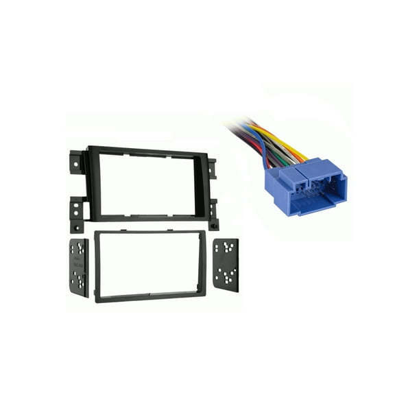Fits Suzuki Grand Vitara 2006-2011 Double DIN Harness Radio Install Dash Kit