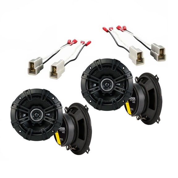 Fits Suzuki Sidekick 1989-1991 Factory Speaker Upgrade Kicker (2) DSC5 Package