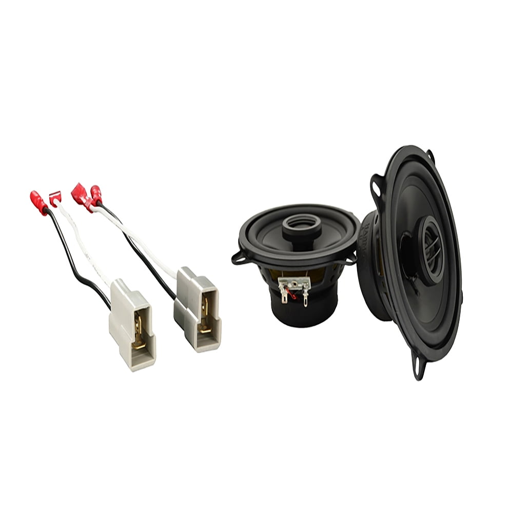 Harmony Audio 5.25" Car Speakers – Direct Replacement For 1986-1991 Honda Civic, 2-Way, 75W RMS, Poly Cone