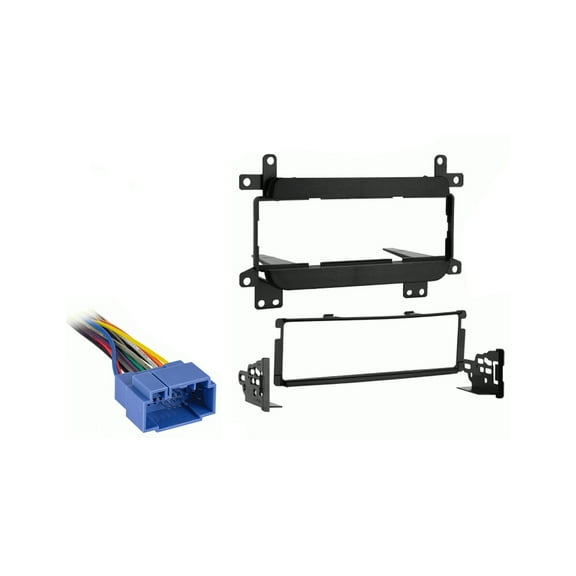 Fits Suzuki XL-7 2003-2006 Single DIN Stereo Harness Radio Install Dash Kit