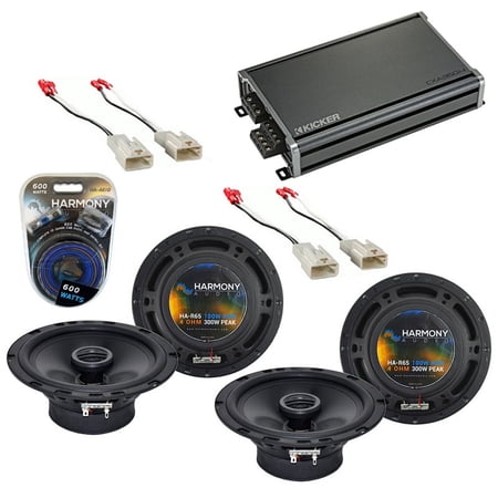 Fits Toyota 4 Runner 2001-2002 Factory Speaker Upgrade Harmony (2) R65 & CXA3604