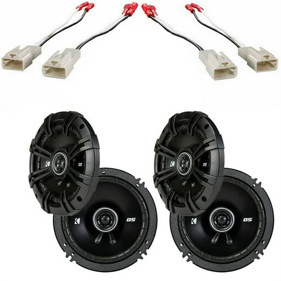 Fits Toyota 4 Runner 2001-2002 Factory Speaker Upgrade Kicker (2) DSC65 Package