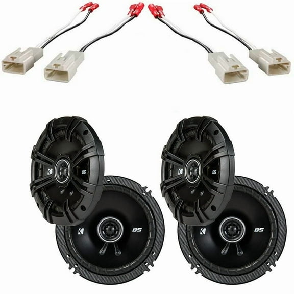 Fits Toyota 4 Runner 2003-2009 Factory Speaker Upgrade Kicker (2) DSC65 Package